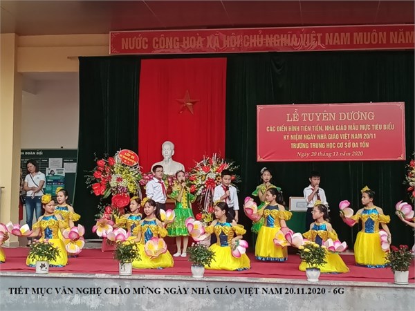 Chùm hoạt động chào mừng ngày nhà giáo Việt Nam 20.11.2020.
